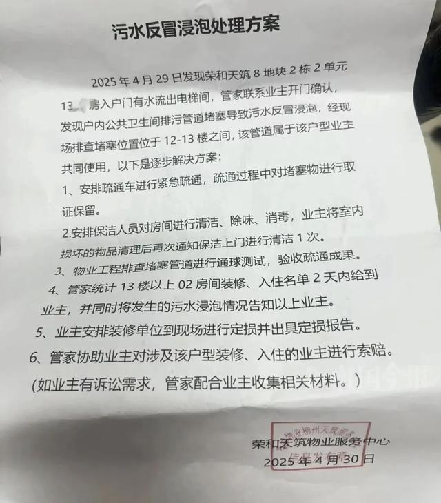 ！业主崩溃：全屋都是无法接受爱游戏app婚房被粪水浸泡(图11)